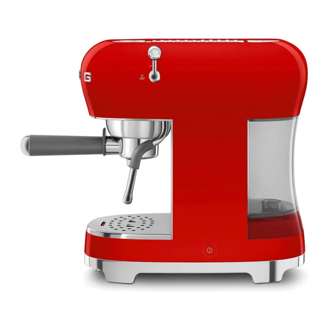 Smeg Espressomaschine ECF02RDEU 50’s Style rot