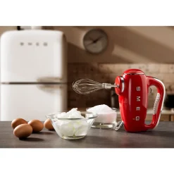 Muttertag<Smeg Handmixer 38 cm 250 W 50's Style rot