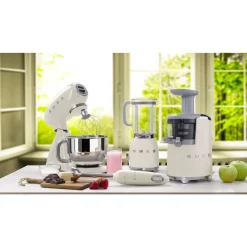 Kochwelt Entdecken|Küchenmaschinen<Smeg Küchenmaschine SMF03 4,8 l 800 W 50's Style creme