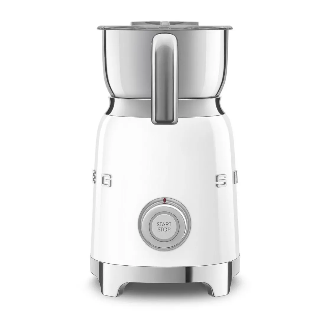Milchaufschäumer<Smeg Milchaufschäumer MFF01 1,5 l 50's Style weiß