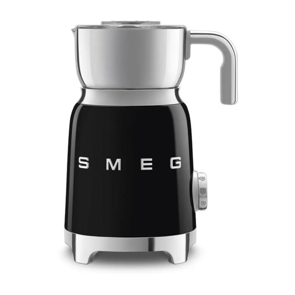 Smeg Milchaufschäumer MFF11 0,6 l 50’s Style schwarz