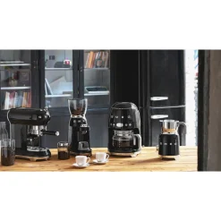 Smeg Milchaufschäumer MFF11 0,6 l 50’s Style schwarz