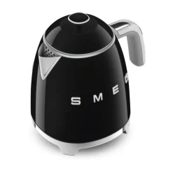 Smeg Mini-Wasserkocher 0,8 l 1400 W 50’s Style schwarz