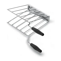 Toaster<Smeg Sandwichzange 2er-Set edelstahl