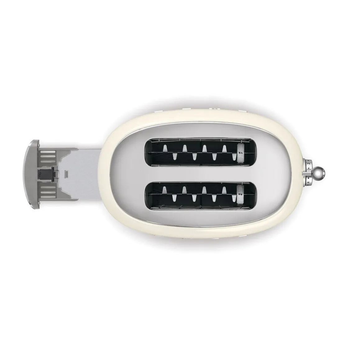 Smeg 2-Scheiben-Toaster TSF01 950 W 50's Style creme