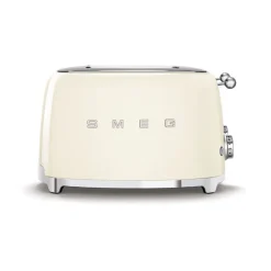 Kochwelt Entdecken|Toaster<Smeg 4-Scheiben-Toaster TSF03 2000 W 50's Style creme