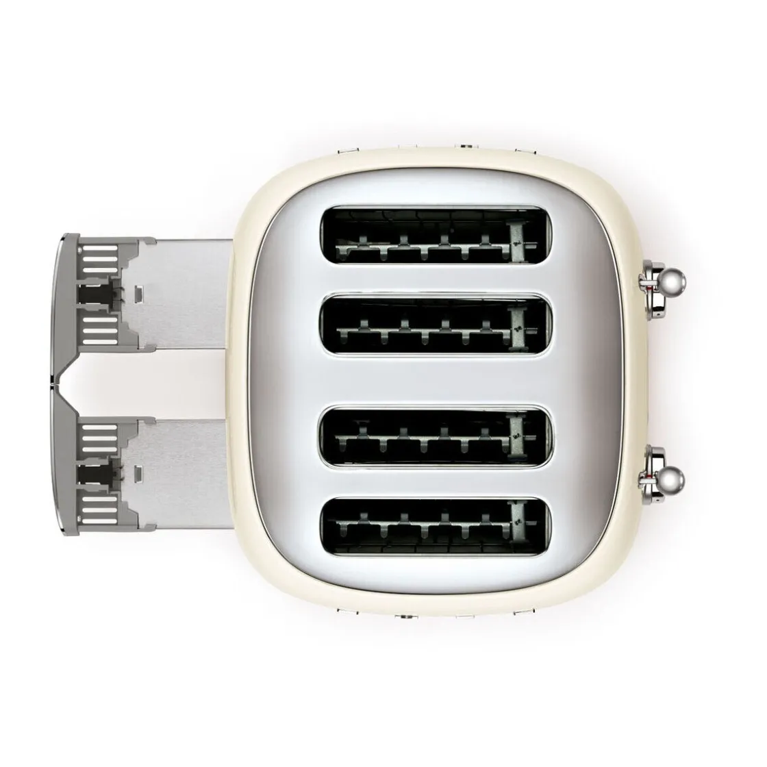 Kochwelt Entdecken|Toaster<Smeg 4-Scheiben-Toaster TSF03 2000 W 50's Style creme