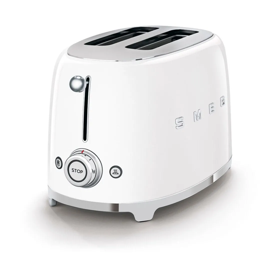 Kochwelt Entdecken|Toaster<Smeg 2-Scheiben-Toaster TSF01 950 W 50's Style weiss