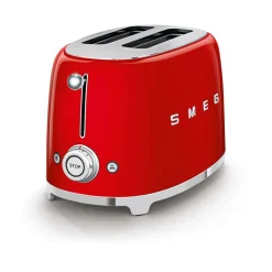 Smeg 2-Scheiben-Toaster TSF01 950 W 50's Style rot