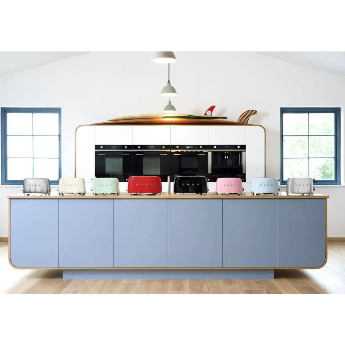 Smeg 2-Scheiben-Toaster TSF01 950 W 50's Style pink