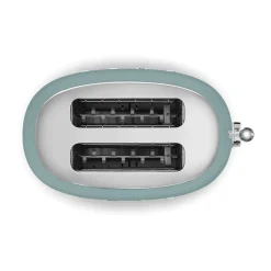 Toaster|Weihnachten<Smeg 2-Schlitz-Toaster TSF01 31 cm 950 W 50's Style emerald green