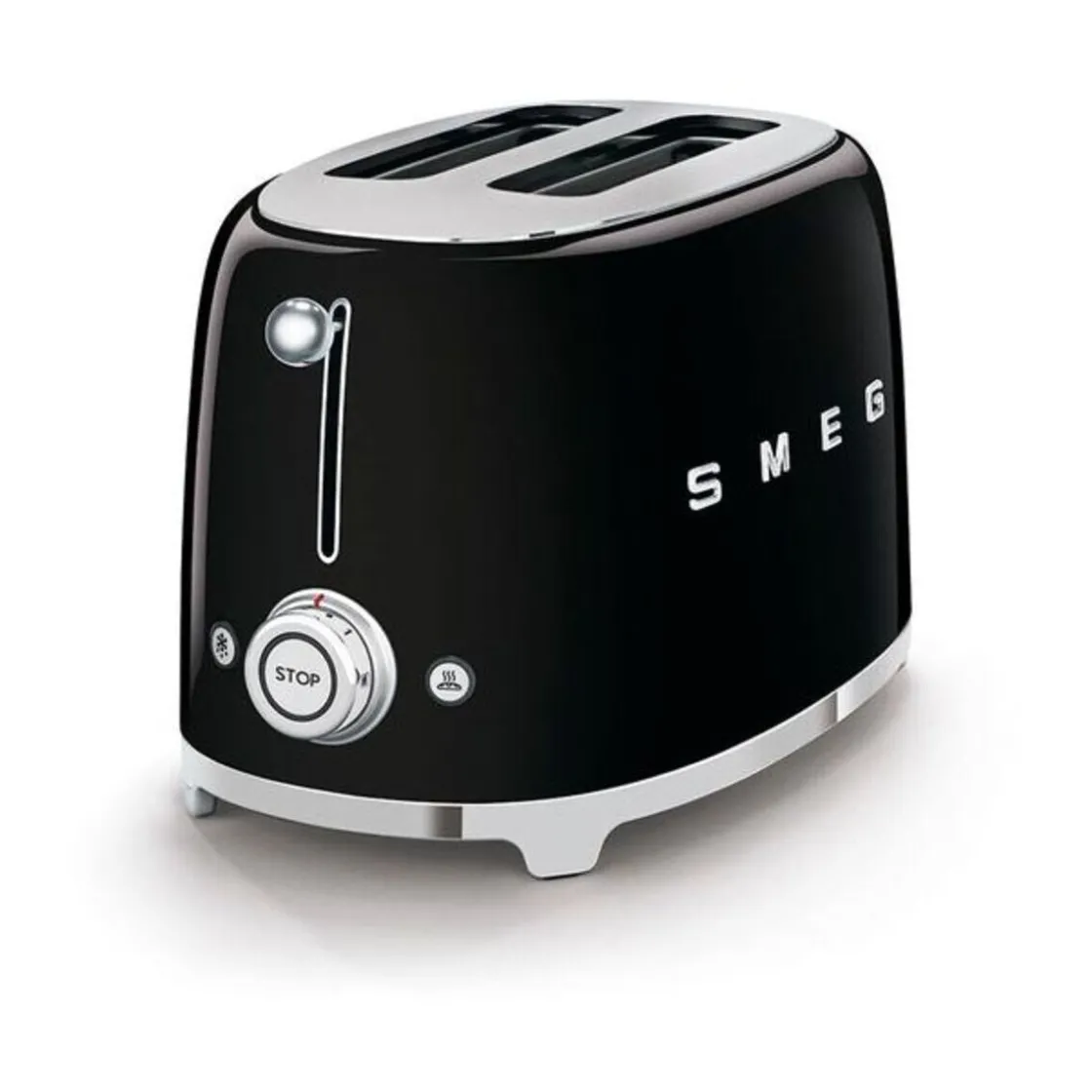 Kochwelt Entdecken|Weihnachten<Smeg 2-Schlitz-Toaster TSF01 950 W 50's Style schwarz