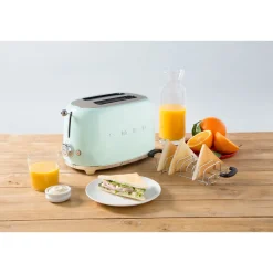 Toaster<Smeg 2-Schlitz-Toaster TSF01 31x19x20 cm 950 W 50's Style pastellgrün