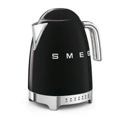 Wasserkocher<Smeg Wasserkocher KLF04 1,7 l 2400 W 50's Style schwarz