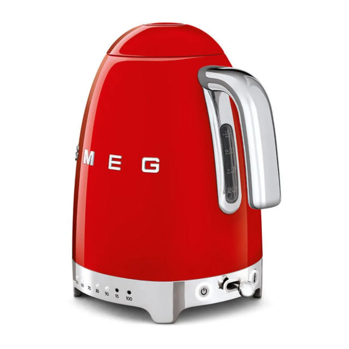 Wasserkocher<Smeg Wasserkocher KLF04 1,7 l 2400 W 50’s Style rot