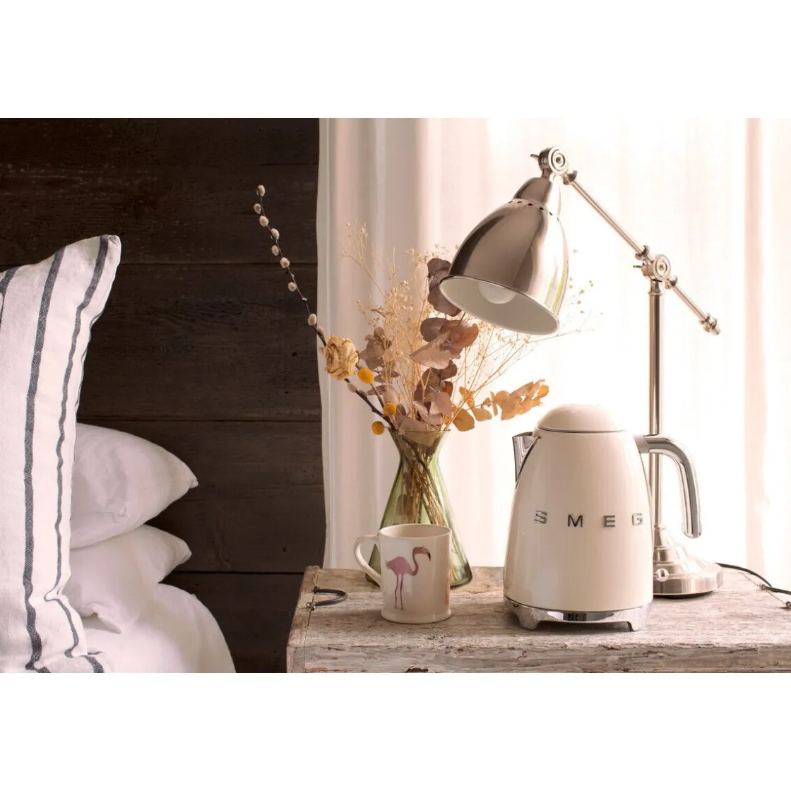 Kochwelt Entdecken|Wasserkocher<Smeg Wasserkocher KLF03 1,7 l 2400 W 50’s Style creme