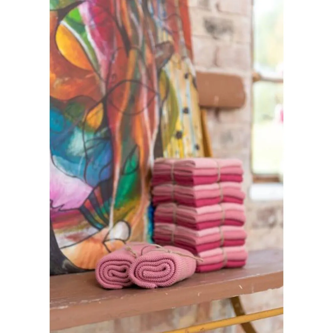 Solwang Wischtücher 3er-Pack antikrosa kombi