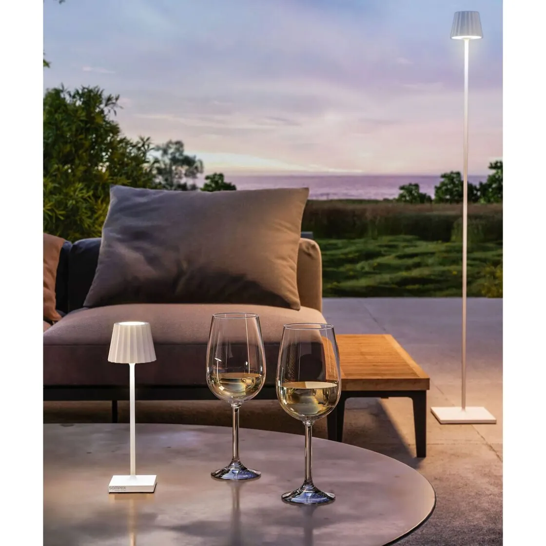 Sompex Tischleuchte 21 cm 1,6 W Troll Nano schwarz