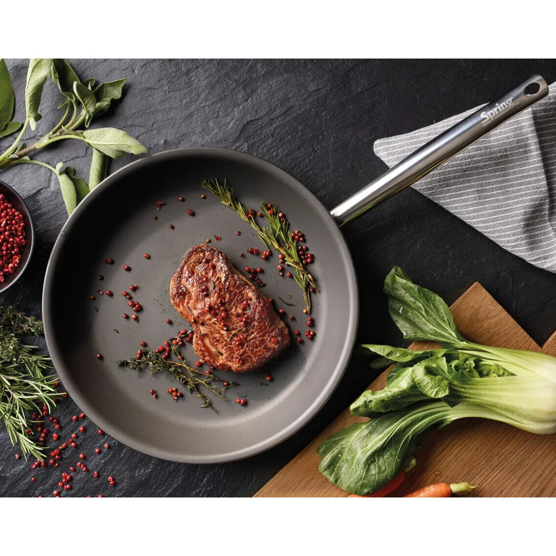 Kochwelt Entdecken|Pfannen<Spring Bratpfanne 28 cm Brigade Ultimate