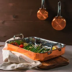 Spring Bräter eckig 35x25cm Culinox nicht induktiv