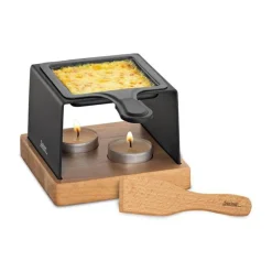 Spring Käse-Raclette für 1 12x12 cm Gourmet schwarz