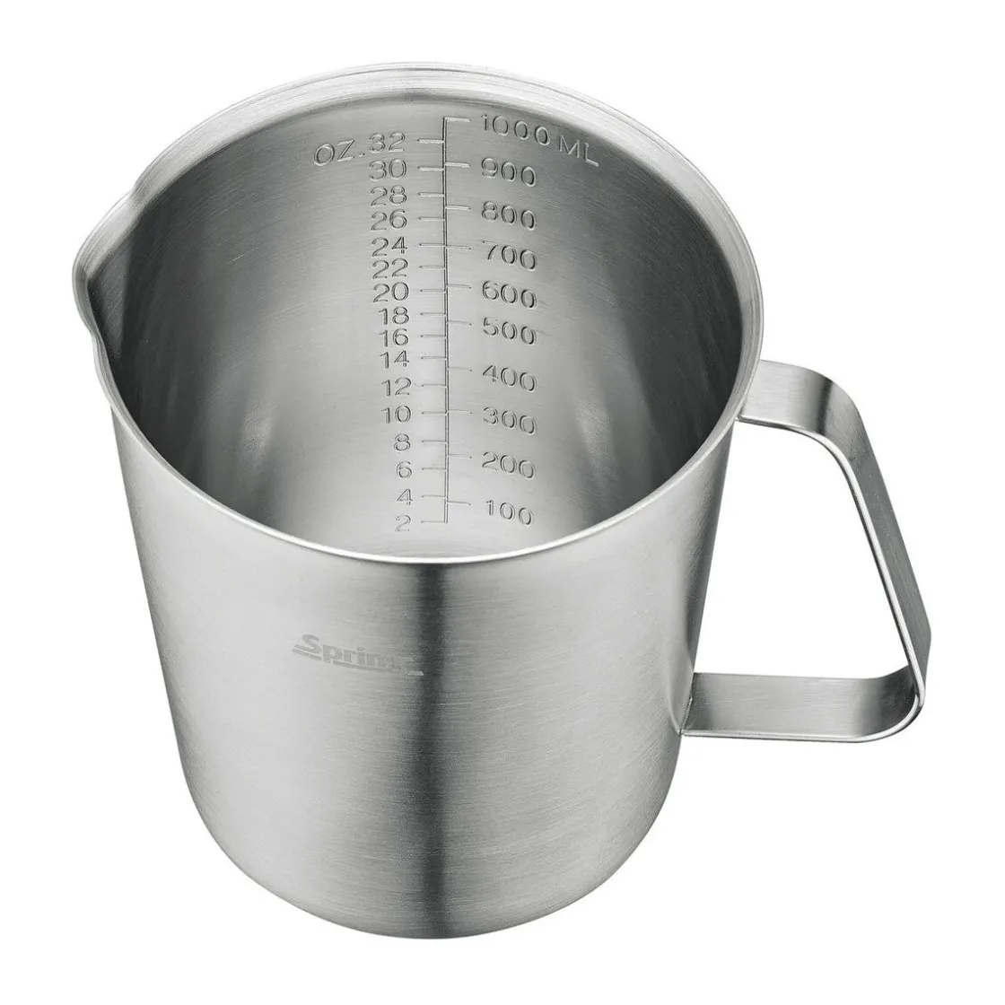 Kochwelt Entdecken|Backzubehör<Spring Messbecher 1,0 l Tools edelstahl