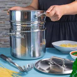 Kochwelt Entdecken|Töpfe<Spring Pasta Set 22 cm Brigade Premium