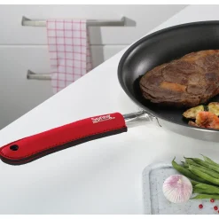 Spring Pfannen-Griffschutz rot Grips