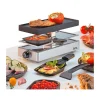 Kochwelt Entdecken|Raclette<Spring Raclette für 2 26x11x13 cm Classic silber