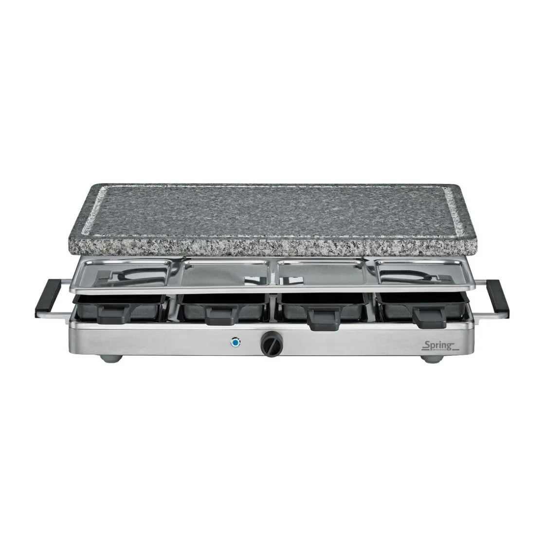 Spring Raclette für 8 48x27x15 cm Classic edelstahl