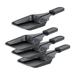 Raclette<Spring Raclette für 4 22x22x14 cm Classic edelstahl