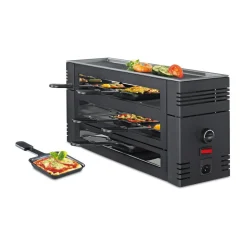 Spring Raclette Pizza für 6 46x22x16 cm schwarz