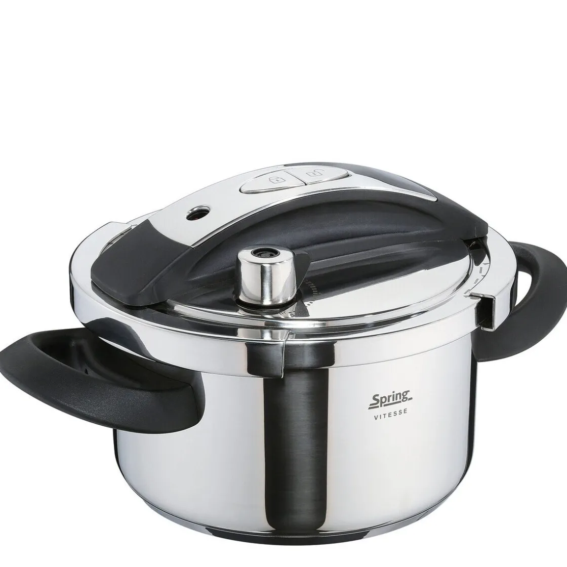 Spring Schnellkochtopf 4,5 l Vitesse edelstahl