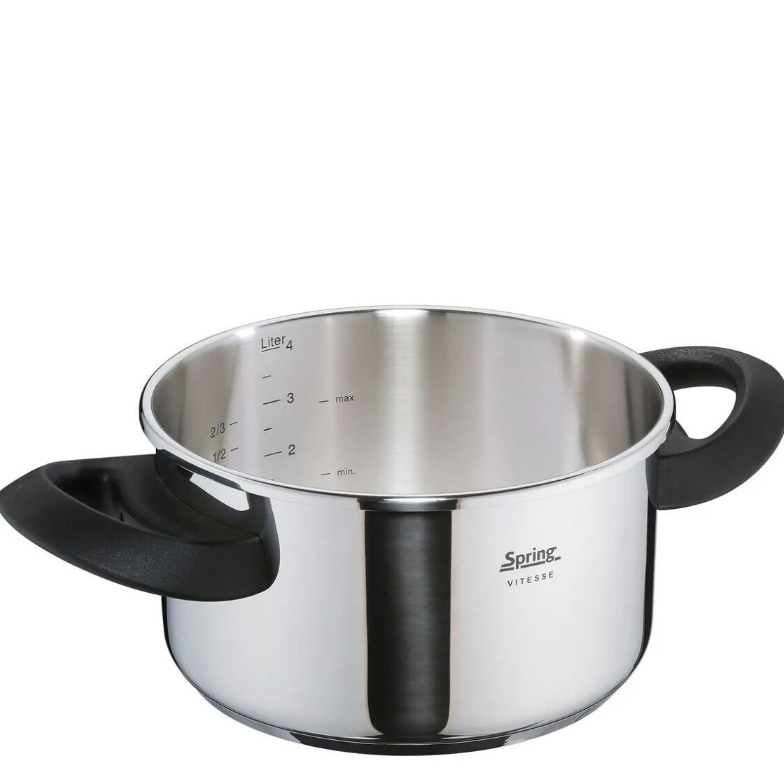 Spring Schnellkochtopf 4,5 l Vitesse edelstahl