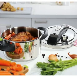 Spring Schnellkochtopf 4,5 l Vitesse edelstahl