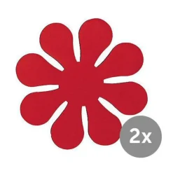 Kochwelt Entdecken<Spring Stapelschutz rot für Pfannen