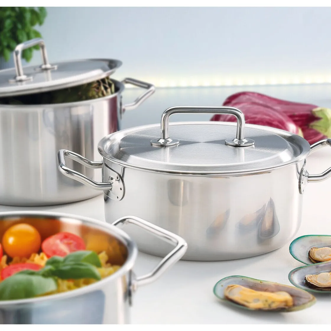 Kochwelt Entdecken|Töpfe<Spring Topf-Set 4-tlg. Brigade Premium