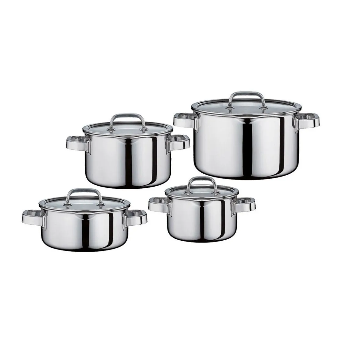 Spring Topf-Set 4-tlg. Finesse2+ silber