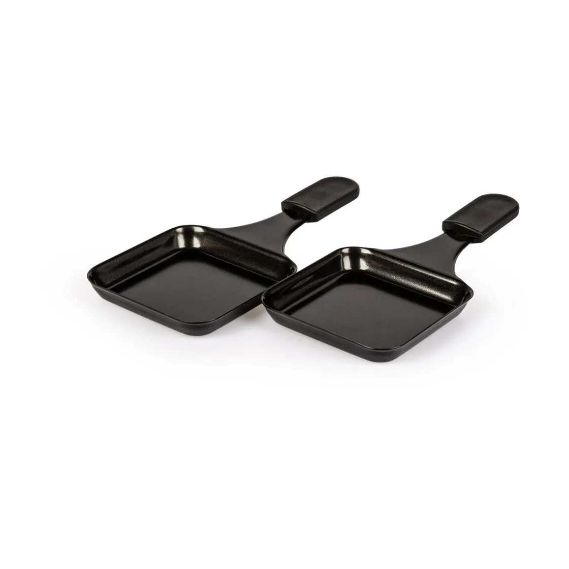Stöckli Raclette-Pfännchen zu Raclette Cheeseboard/Cheeseboard Grill 2er-Set anthrazit