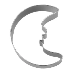 Städter Ausstecher Mond mit Gesicht 6 cm edelstahl