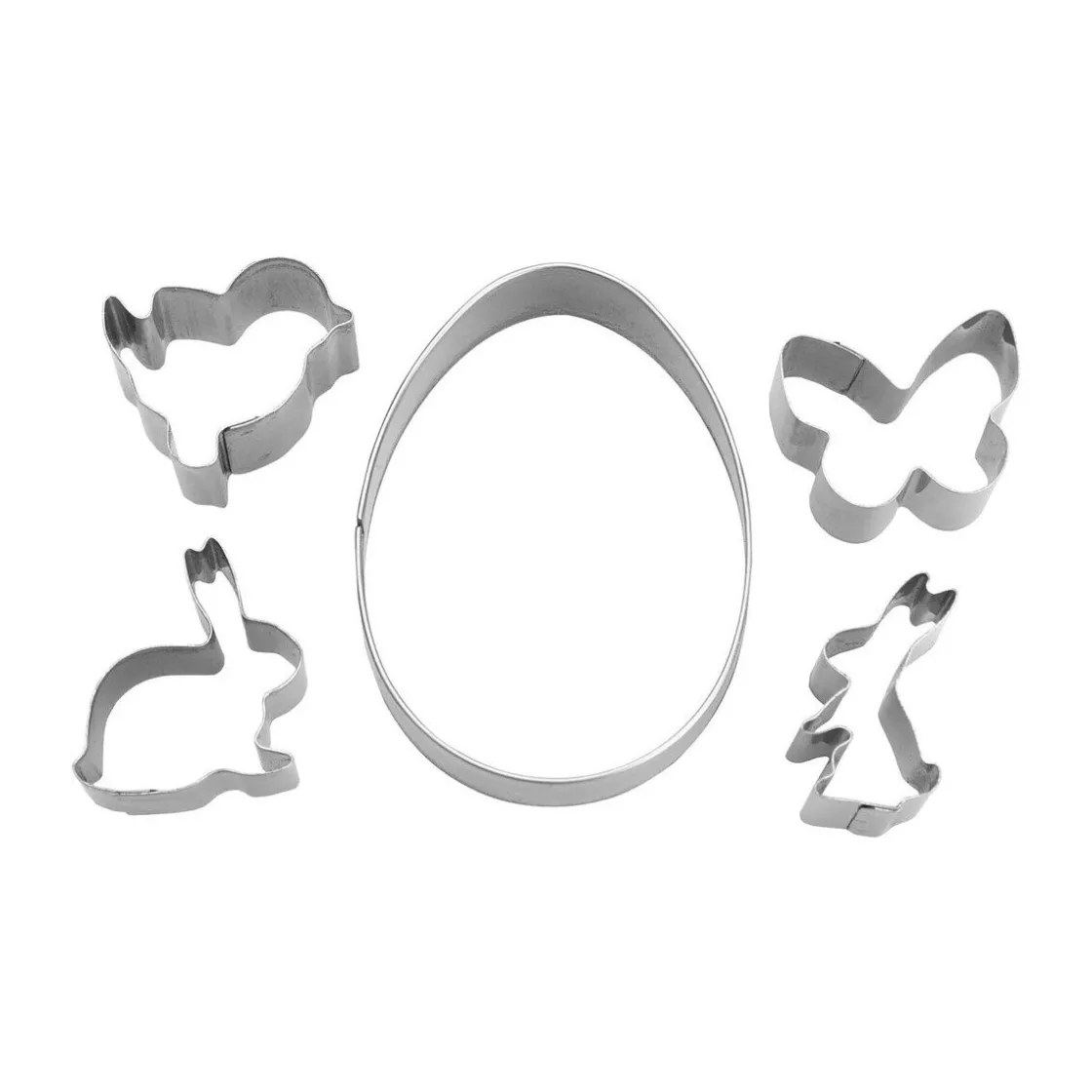 Städter Ausstecher Ostern 5er-Set edelstahl