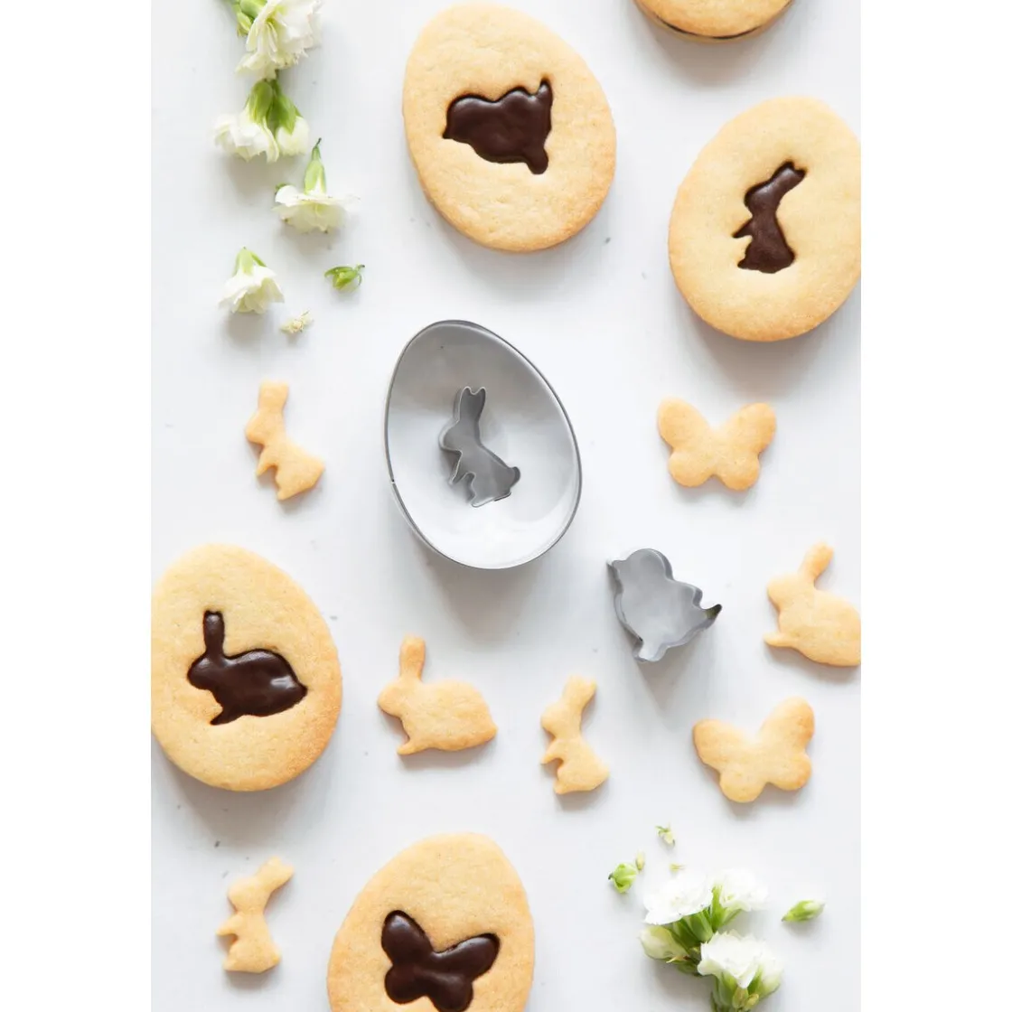 Städter Ausstecher Ostern 5er-Set edelstahl