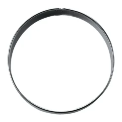 Weihnachtsbäckerei|Weihnachtsbäckerei<Städter Ausstecher Ring 5 cm silber