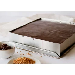 Kochwelt Entdecken|Backformen<Städter Backrand verstellbar Edelstahl 25-50 x 22-41 cm H. 7 cm