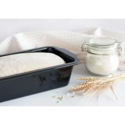 Städter Brotbackform Emaille 30 cm We love baking Black Edition