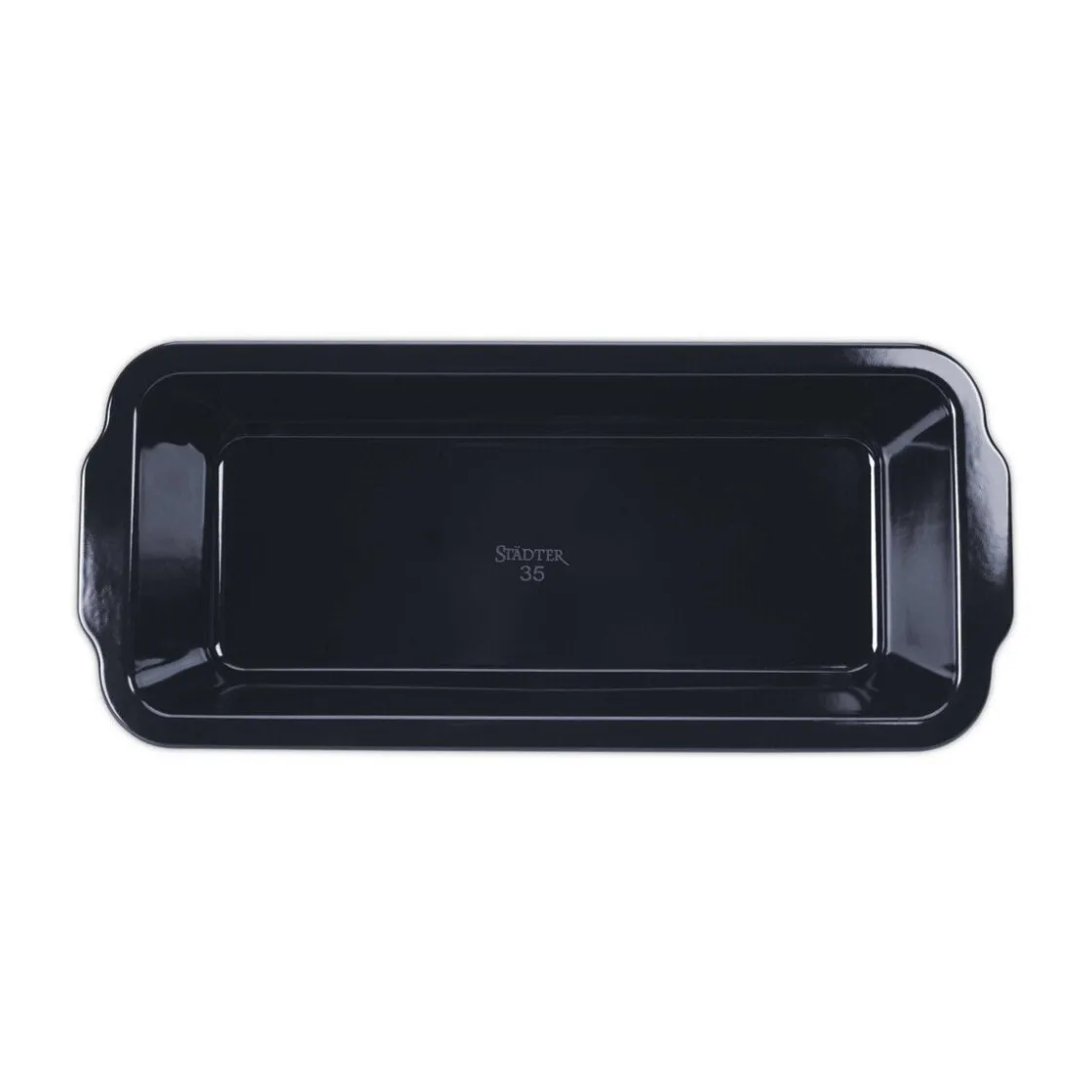 Backformen|Kochwelt Entdecken<Städter Brotbackform Emaille 35 cm We love baking Black Edition