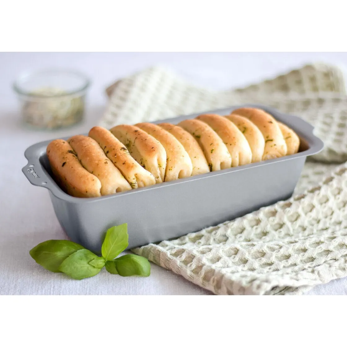 Städter Brotbackform 22x10 cm We love baking anthrazit