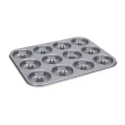 Kochwelt Entdecken|Backformen<Städter Donut-Blech 35x27 cm We love baking silber