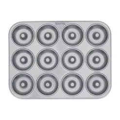 Kochwelt Entdecken|Backformen<Städter Donut-Blech 35x27 cm We love baking silber