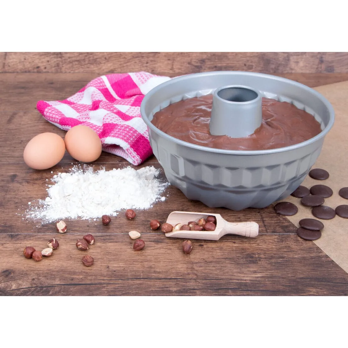 Städter Gugelhupf 16 cm We love baking silber